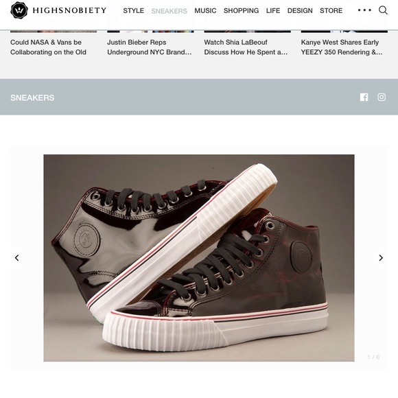 Patent leather PF flyer Hi tops - Picture 2 of 8